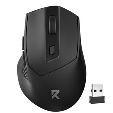 Redragon Wireless Mouse M686, 2.4GHz Ergonomic, Black, New, 4000 DPI, 6 Buttons picture