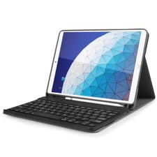 For iPad Air 3rd Gen/iPad Pro 10.5 in (2017) Keyboard Case Leather Smart Cover picture