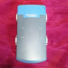 Linksys 4-Port Compact KVM Switch Box PS2KVM4 PS/2 VGA Black Blue(152 picture