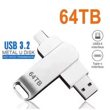 USB 3.2 Dual Type-C & USB Flash Drive Metal High Speed Memory Stick 1TB 2TB picture