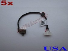 5x DC Power Jack Connector Cable Harness For Dell Inspiron 5555/5558 0KD4T9 picture