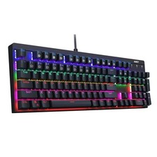 AUKEY KM-G6 Wired Keyboard Mechanical For Windows Gaming PC 104 Keys picture