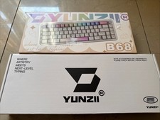 YUNZII B68 Tri-Mode Wireless  Mechanical Keyboard - Beige Switch 2 picture