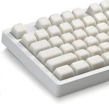 XVX White Jade Keycaps, Double Shot PBT Keyboard Key Caps 132 Keys MDA Profile K picture