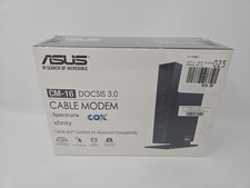 Asus CM-16 DOCSIS 3.0 Cable Modem Gigabit LAN 686Mbps w Power Cord & Ethernet  picture