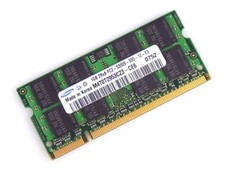 1GB Samsung DDR2-667 PC-5300S CL5 SO-DIMM Memory RAM M470T2953CZ3-CE6 picture