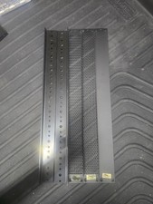 Middle Atlantic Rack Rails Pair + 2 Vent Panels + Blank Panel 19” Rack Lot picture