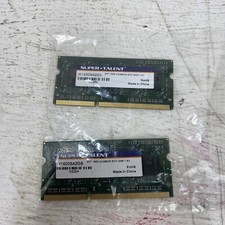 4GB 2X2GB Super Talent Micron W1600SA2GS Memory PC3-1600 DDR3 SODIM  picture