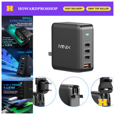 165W USB C Charger, 140W PD 3.1 GaN Fast Charging Station for Laptops & Devices picture
