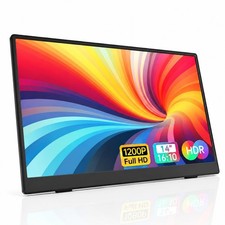 Portable Monitor 14 Inch FHD+ 1920x1200 IPS Laptop Screen Extender 16:10 picture