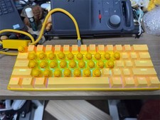 NEW Cute Yellow Duck Mechanical Keyboard Press Crow USB Interface Keyboard Gifts picture