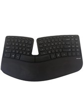 Microsoft Sculpt Ergonomic Wireless Keyboard Model 1559 /w USB Dongle Tested picture