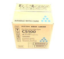 Genuine Ricoh Savin Lanier C5100 828353 Cyan Pro Print Cartridge New picture