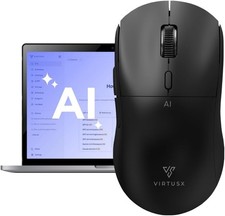 Virtusx Jethro V1 AI Mouse Voice & Audio Recorder for Lecture & Meeting NEW 2297 picture