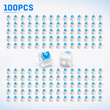 20/50/100Pcs Blue Clicky Keyboard Switch 3 Pin Mechanical Switch for MX Mechanic picture