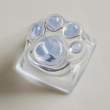 Cat Claw Keycap Blue Transparent Backlight DIY ESC For Cherry MX Mech Keyboard picture