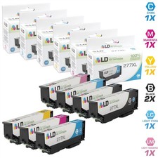 7pk Replacement Ink Cartridge for Epson 277 XL 277XL Black Cyan Magenta Yellow picture