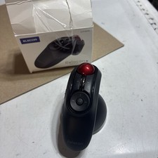 ELECOM Wireless Mouse (Receiver Included) Trackball Handy Type Relacon M-RT1DRBK picture