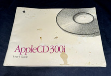 Vintage Apple AppleCD 300i User's Guide 030-3759-A ST534 picture