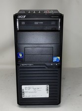 Acer Veriton M275 TOWER PC Pentium Dual Core E5700 3.0GHz 4GB SEE NOTES picture