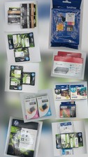 MIX Expired UNOPENED INK CARTRIDGES FOR PRINTERS ONE LOT OF 21 TOTAL picture