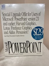 Three Microsoft Office Powerpoint Upgrade Version 4.0 Windows picture