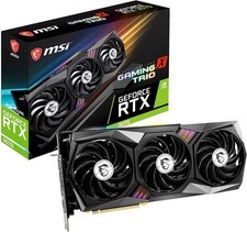 MSI GeForce RTX 3070 GAMING X TRIO 8GB GDDR6 Graphics Card Non LHR picture
