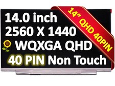 WQHD IPS LED LCD Screen Panel Display B140QAN02.3 FRU 00NY681 40 pins Non-Touch picture