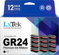 Replacement for GR24 Universal Twin Spool Calculator Ribbon Use with Nukote Br80 picture