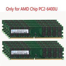 NEW 4GB DDR2 PC2-6400U 800MHz 240PIN DIMM Desktop memory for AMD CPU #& picture
