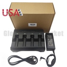 US 4-Slot Battery Charger Station for Zebra DS3678 DS3600 LI3678 SAC3600-4001CR picture