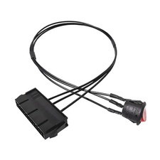 24-Pin ATX PSU Jumper Cable 54cm Copper Wire PC Power Supply Starter Switch picture