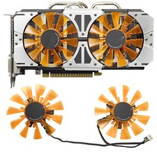 2 PCS Graphic Card Cooling Fan VGA Cooling Fan VGA for ZOTAC GTX970 750ti 750 picture