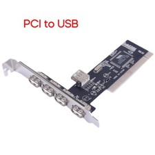 1pc Internal 4 Port USB 2.0 PCI USB Controller Card for Vista for Windows ME XP picture