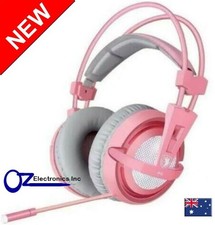 Sades A6 7.1ch Virtual Surround Gaming Headset LED USB PC PS4 PS5 NintendoSwitch picture