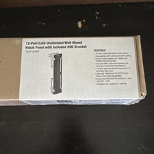 TRENDnet TC-P12C6V 12-Port Cat6 Unshielded Wall Mount Patch Panel picture