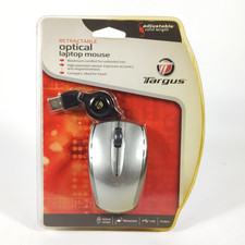 Targus Retractable Ultra Portable Laptop Mouse PAUM01U Mini Optical Mouse New picture