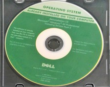 Dell Windows XP Professional SP2 Reinstallation CD English OS MPN U5183 LIKENEW  picture
