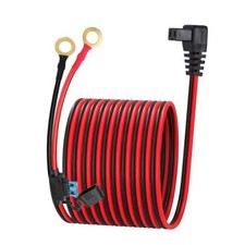 12V DC Fridge Power Cord 14AWG O Ring Terminal Car Cooler Charger Cable | picture