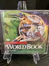World Book Millennium 2000 Premier Reference Library PC CD-ROM IBM 4-disc Set picture
