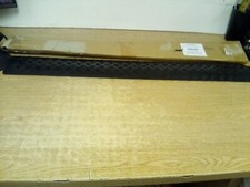 Anbotek Floor Cord Cover Cord Protector Small-1 Piece Black picture