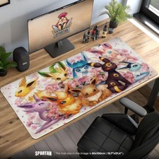 Eevee Evolutions Sakura Gaming Desk Mat Mouse Pad picture