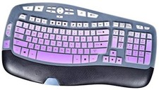 Logitech Keyboard Cover Skin Protector, MK550, MK570 Ombre Purple picture