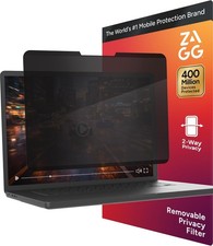 Universal 15.6-Inch Laptop Privacy Filter by ZAGG – Magnetic Removable 4-Way Scr picture