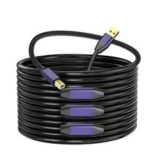 75ft Active USB 2.0 Printer Cable A-Male to B-Male High Speed for Printers & Sca picture