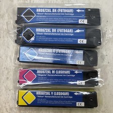 Set Of 5 972XL Ink Cartridge For HP PageWide Pro 452dn 452dw 477dn 477dw 552dw picture