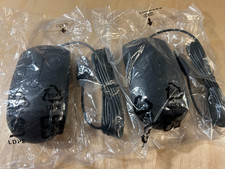 (2) LOT ~ NEW Dell MS116P MS116C Optical Black USB Wired Mouse PRDV9 49PR0 DMV3P picture