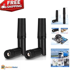 Dual Band 2.4GHz 5GHz RP-SMA WiFi Antennas - Compact 2-Pack for Powerful Signal picture