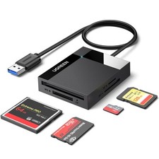 Ugreen Sd Card Reader Usb 3.0 Card Hub Adapter 5Gbps Read 4 Cards Simu picture