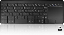 Wireless Bluetooth Touchpad Keyboard with Multi-Device Keyboard for Windows,Lapt picture